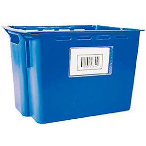 BIN BUDDY ADHESIVE LABEL HOLDER (SIDE INSERT) 5" X 8" FOR TOTES, PRICE FOR PACK OF 25 by Aigner Index