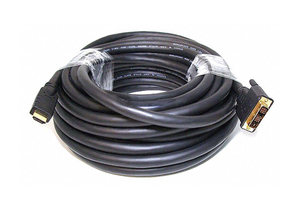 HDMI-DVI CABLES BLACK 50 FT. 22AWG by Monoprice, Inc. HDMI-DVI CABLES BLACK 50 FT. 22AWG by Monoprice, Inc.