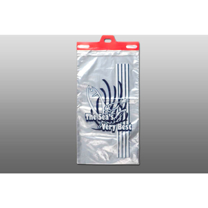 LOW DENSITY PRINTED SEAFOOD BAG - 12" X 18" PKG QTY 1000 by Elkay Plastics