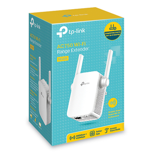 RE205 AC750 WI-FI RANGE EXTENDER, 1 PORT, DUAL-BAND 2.4 GHZ/5 GHZ by TP-Link