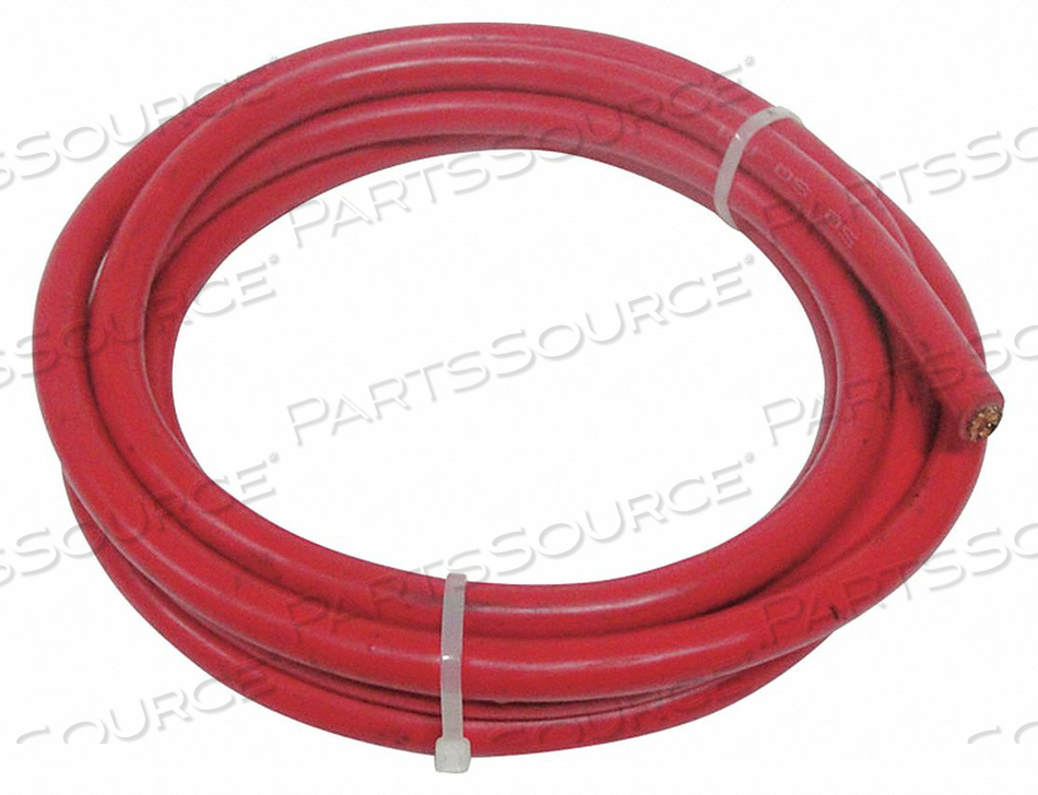WELDING CABLE 1AWG NEOPRENE RED 10FT by Westward