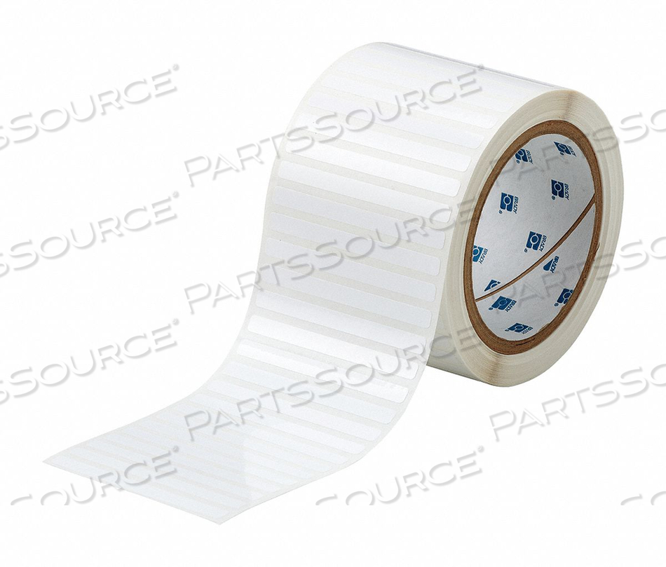 THERM TRANSFER LABEL POLY 0.25X3 by Brady Americas THERM TRANSFER LABEL POLY 0.25X3 by Brady Americas