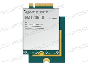 QUECTEL EM120R-GL, WIRELESS CELLULAR MODEM, 4G LTE ADVANCED, M.2 CARD, 600 MBPS, FOR (WWAN-READY): THINKPAD L14 GEN 2 20X1, 20X2, 20X5, 20X6 by Lenovo QUECTEL EM120R-GL, WIRELESS CELLULAR MODEM, 4G LTE ADVANCED, M.2 CARD, 600 MBPS, FOR (WWAN-READY): THINKPAD L14 GEN 2 20X1, 20X2, 20X5, 20X6 by Lenovo