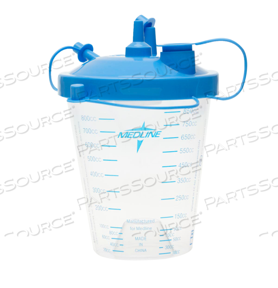 DISPOSABLE SUCTION CANISTERS KIT WITH FILTER LID AND TUBING by Medline Industries, Inc. DISPOSABLE SUCTION CANISTERS KIT WITH FILTER LID AND TUBING by Medline Industries, Inc.