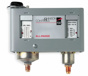 DUAL PRESSURE CONTROL SPST by Johnson Controls
