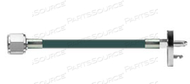 CONDUCTIVE HOSE ASSEMBLY, 1/4 IN OD, OXYGEN, GREEN, DISS HEX NUT X MALE CONNECTION, 10 FT by Ohio Medical, LLC