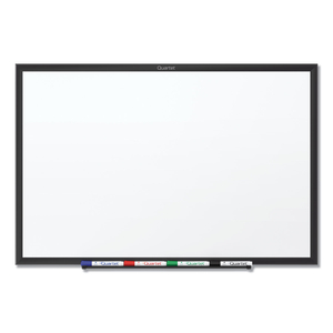 CLASSIC SERIES TOTAL ERASE DRY ERASE BOARD, 48 X 36, WHITE SURFACE, BLACK FRAME by Quartet