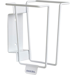 SHARPS CONTAINER RACK, HOLDS 1 QUART SHARPS CONTAINER, WHITE by Horizon Mfg Enterprises, Inc