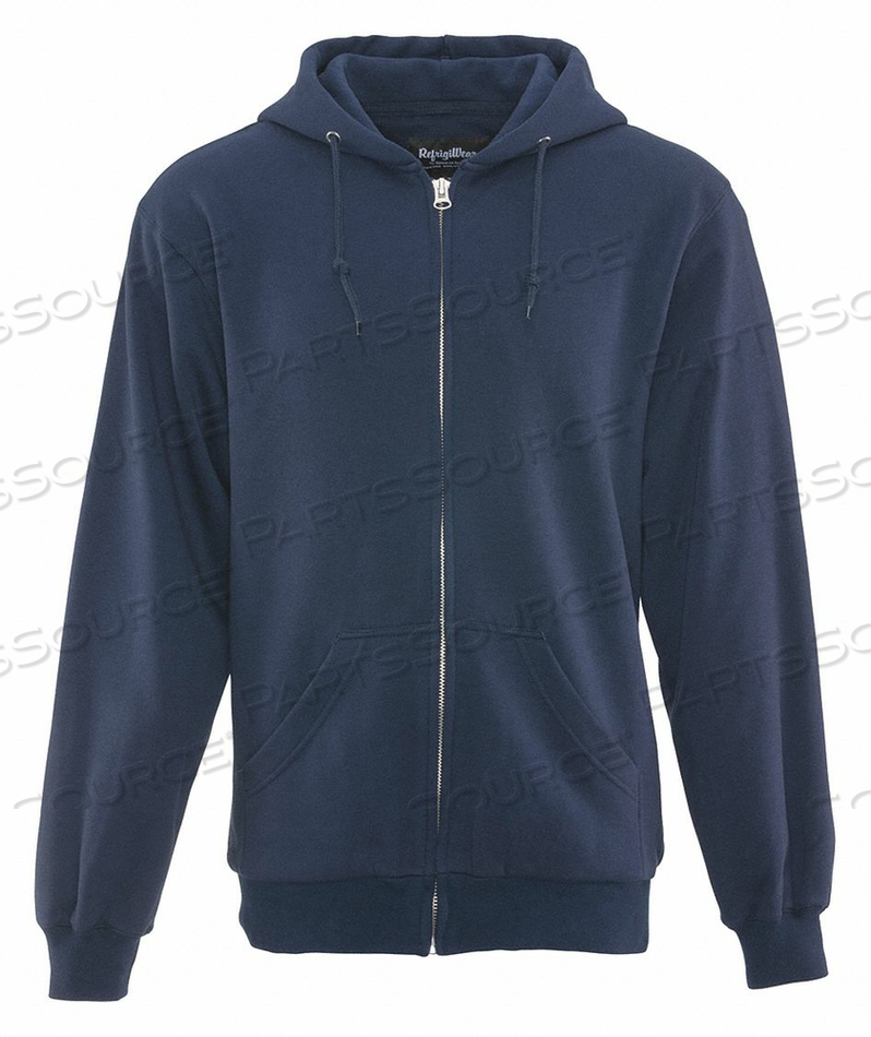 SWEATSHIRT THERMAL NAVY LARGE by RefrigiWear