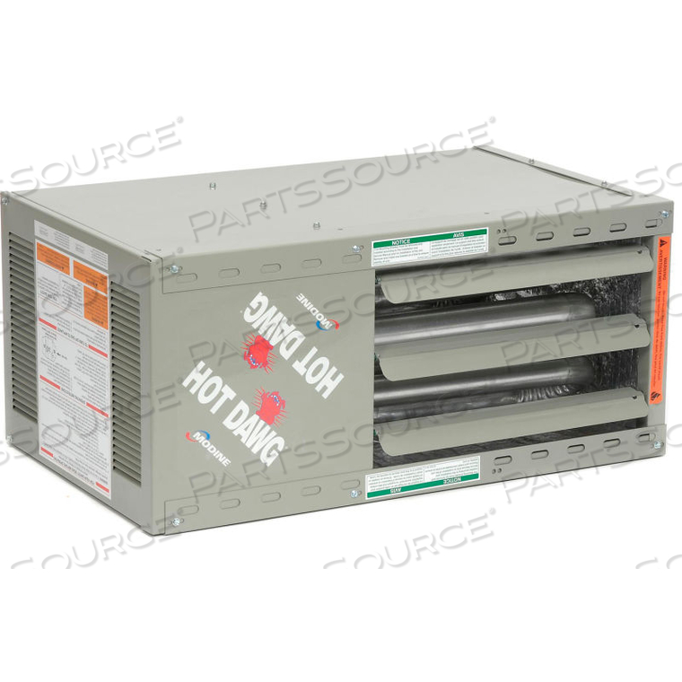 HOT DAWG NATURAL GAS FIRED UNIT HEATER LOW PROFILE 45000 BTU by Modine Mfg. Co HOT DAWG NATURAL GAS FIRED UNIT HEATER LOW PROFILE 45000 BTU by Modine Mfg. Co