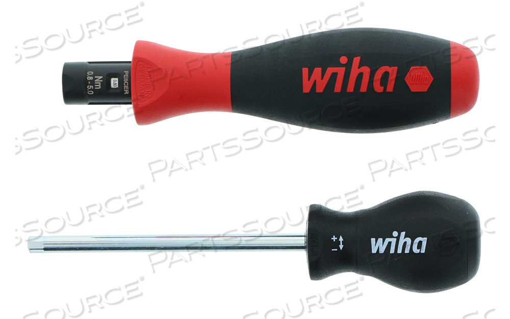SOFTFINISH SATIN TORQUEVARIOS S ADJUSTABLE HANDLE by Wiha Tools