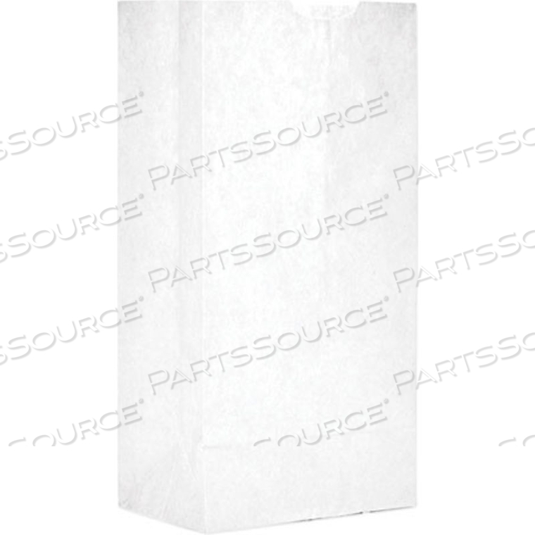 HEAVY DUTY PAPER GROCERY BAGS #4, 5"W X 3-1/8"D X 9-3/4"H, KRAFT, 500 PACK by United Stationers Supply