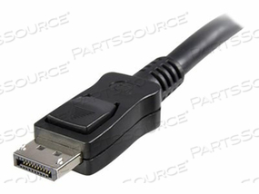 15 FT LONG DISPLAYPORT 1.2 CABLE WITH LATCHES - DISPLAYPORT 4K - DISPLAYPORT CABLE - DISPLAYPORT (M) TO DISPLAYPORT (M) - 15 FT - LATCHED - BLACK - FOR P/N: SV231DPUA, VS421DP, SV231DPDDUA, SV431DPUA, SV231DPU by StarTech.com Ltd. 15 FT LONG DISPLAYPORT 1.2 CABLE WITH LATCHES - DISPLAYPORT 4K - DISPLAYPORT CABLE - DISPLAYPORT (M) TO DISPLAYPORT (M) - 15 FT - LATCHED - BLACK - FOR P/N: SV231DPUA, VS421DP, SV231DPDDUA, SV431DPUA, SV231DPU by StarTech.com Ltd.