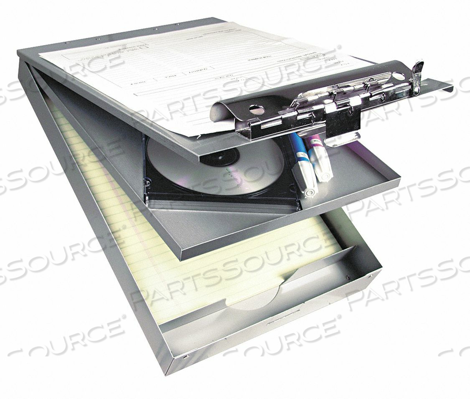 ALUMINUM CLIPBOARD 8.5X12 IN. SILVER by Saunders