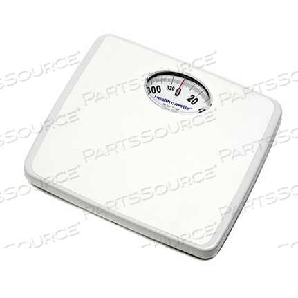 MECHANICAL FLOOR DIAL SCALE - LB ONLY, 330 LB, RESOLUTION 1 LB, SINGLE by Health O Meter Professional Scales MECHANICAL FLOOR DIAL SCALE - LB ONLY, 330 LB, RESOLUTION 1 LB, SINGLE by Health O Meter Professional Scales