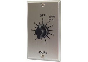 SPRING-WOUND TIMER RANGE 0 TO 6 HR. by Tork
