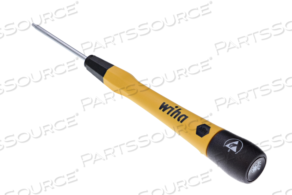 ESD SAFE PICOFINISH PRECISION SCREWDRIVER - TORX T6 X 40MM by Wiha Tools ESD SAFE PICOFINISH PRECISION SCREWDRIVER - TORX T6 X 40MM by Wiha Tools