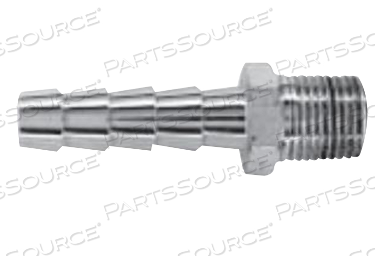 HOSE COUPLING, 1/8 IN MNPT, 1/4 IN DIA by Datex-Ohmeda