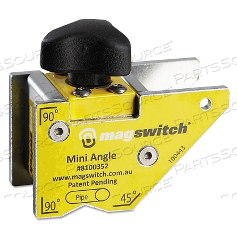 MINI ANGLE WELDING MAGNET, 80 LB CAPACITY by Magswitch Technologies MINI ANGLE WELDING MAGNET, 80 LB CAPACITY by Magswitch Technologies