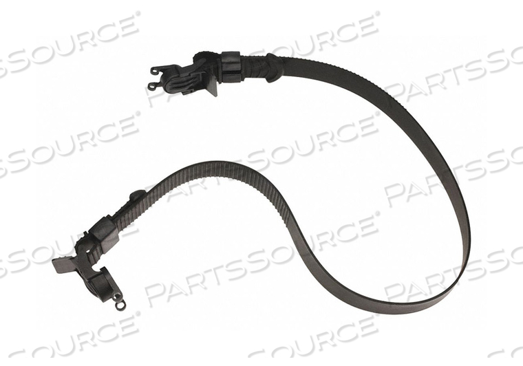 GOGGLE STRAP ASSEMBLY BLACK RUBBER by Paulson International GOGGLE STRAP ASSEMBLY BLACK RUBBER by Paulson International