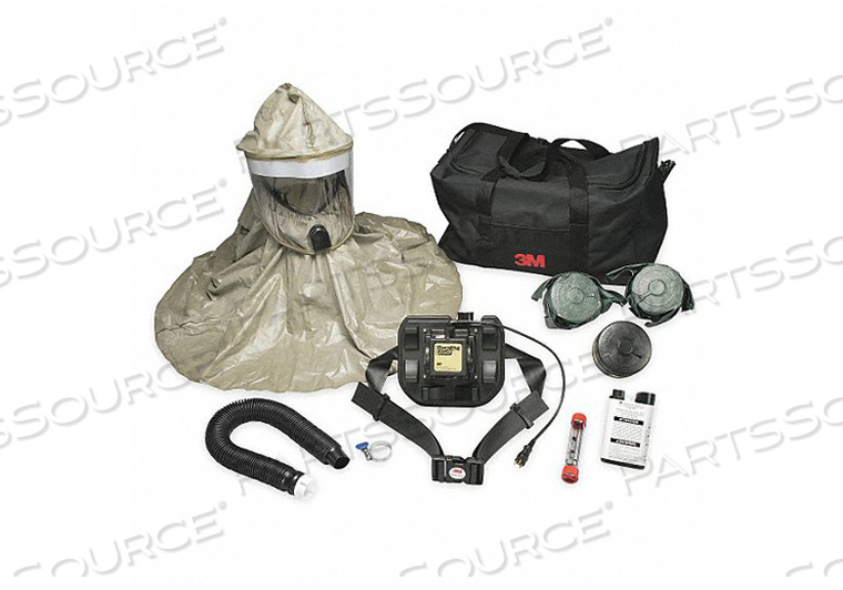 HOOD POWERED AIR PURIFYING RESPIRATORY SYSTEM WITH LITHIUM BATTERY by 3M Healthcare HOOD POWERED AIR PURIFYING RESPIRATORY SYSTEM WITH LITHIUM BATTERY by 3M Healthcare