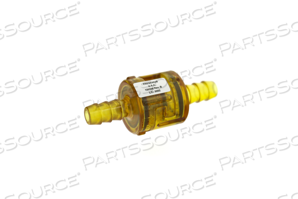 CHECK VALVE ASSEMBLY, 3 GRAM, NATURAL by Fresenius Medical Care