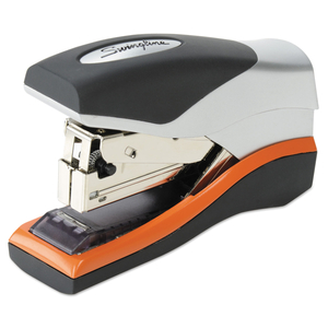 OPTIMA 40 COMPACT STAPLER, 40-SHEET CAPACITY, BLACK/SILVER/ORANGE by Swingline GBC