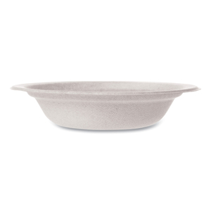 MOLDED FIBER TABLEWARE, BOWL, 12 OZ, WHITE, 1,000/CARTON by Vegware