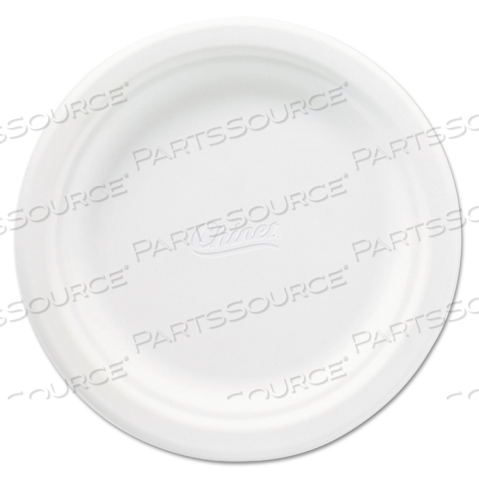 CLASSIC PAPER PLATES, 6.75" DIA, WHITE by Chinet