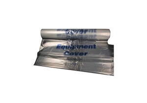 28 X 22 X 56IN CLEAR PLASTIC EQUIPMENT COVER FOR VENTILATOR by MES, Inc