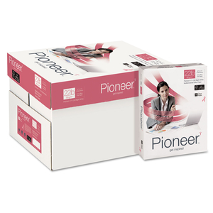 PREMIUM MULTIPURPOSE PAPER, 99 BRIGHT, 22 LB BOND WEIGHT, 8.5 X 11, BRIGHT WHITE, 500 SHEETS/REAM, 10 REAMS/CARTON by Pioneer