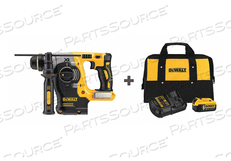 CORDLESS ROTARY HAMMER KIT 20.0V 5.0AH 