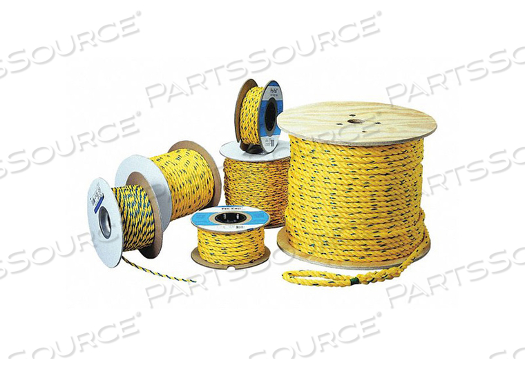 POLYPROP ROPE 1/4 IN X 250 FT by Ideal Industries Inc.