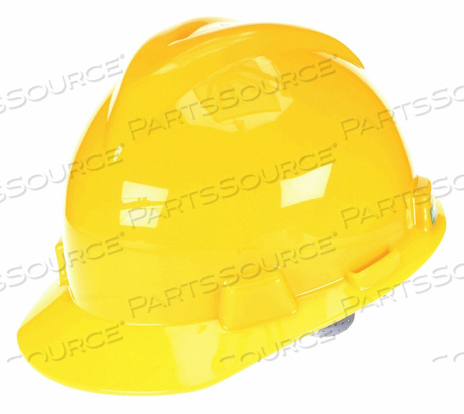 HARD HAT TYPE 1 CLASS E RATCHET YELLOW by MSA Safety Sales, LLC HARD HAT TYPE 1 CLASS E RATCHET YELLOW by MSA Safety Sales, LLC