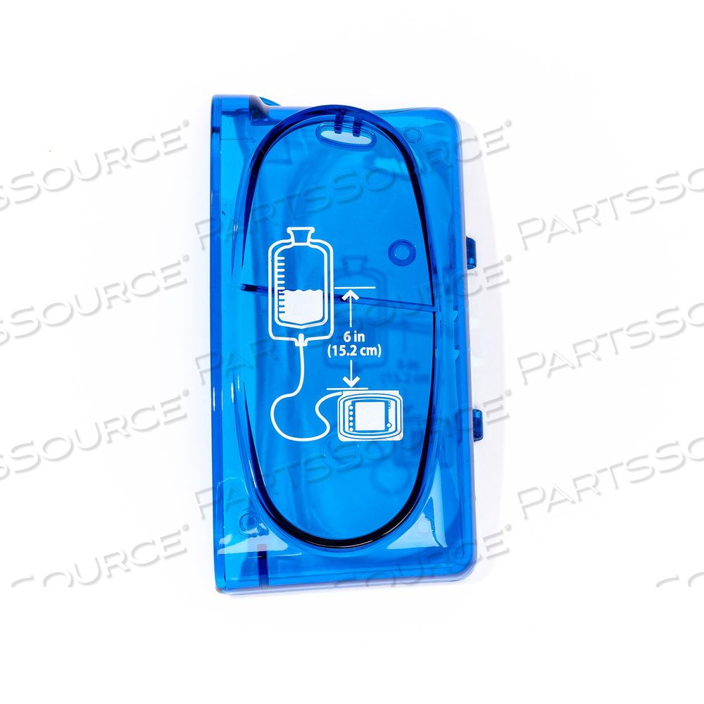 JOEY PRINTED BLUE TRANSPARENT MAIN DOOR 