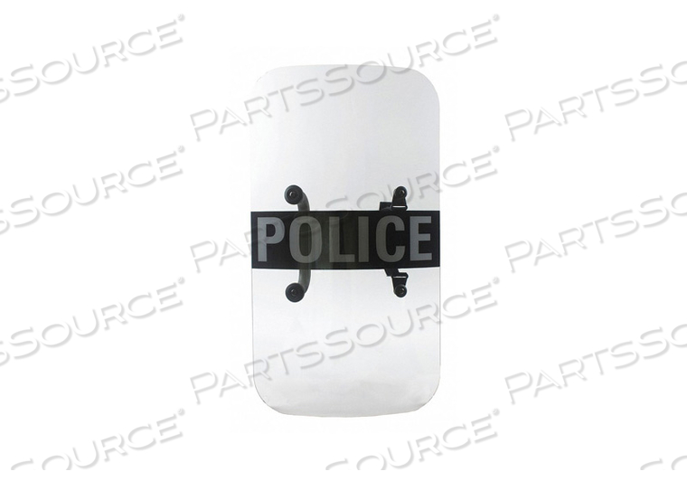 RIOT SHIELD 24IN. X 48IN. 0.25 IN THICK by GH Armor Systems