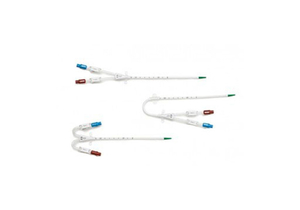 12FR 5.12" ACUTE IC DUAL LUMEN MAHURKAR ELITE TRAY CATHETER by Mozarc Medical US LLC