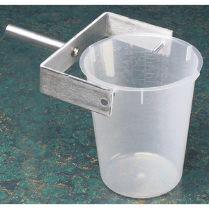 DIPPER LADLE, POLYPROPYLENE, 600 ML CAPACITY - ML, 20 3/16 FL OZ CAPACITY - OZ by Approved Vendor