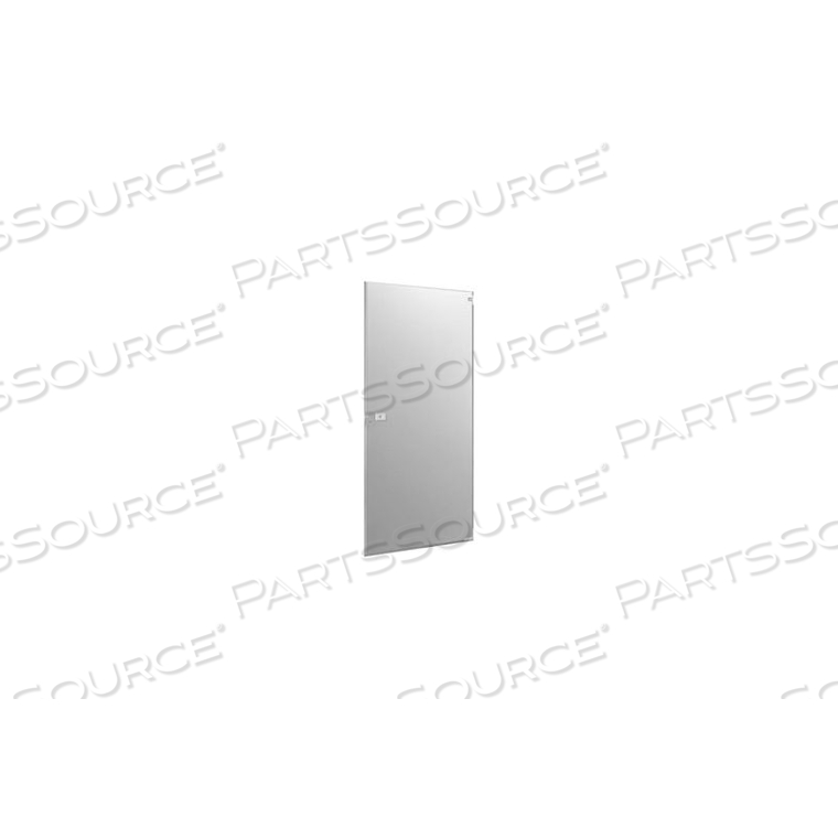 STEEL INWARD SWING PARTITION DOOR - 25-5/8"W X 58"H (GRAY) by Metpar Corp