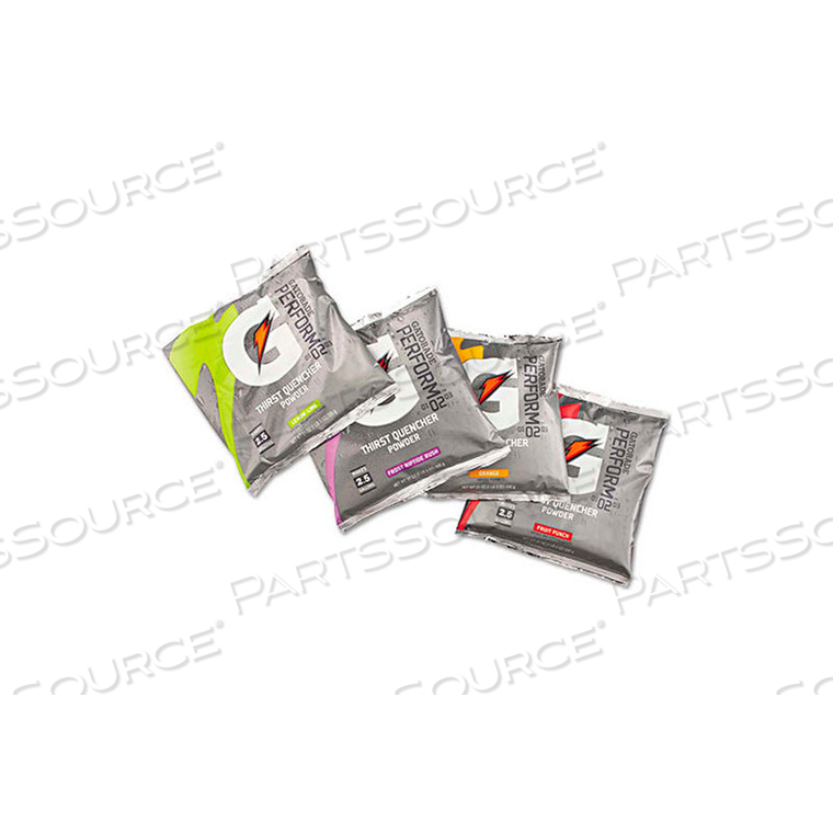 POWDERED DRINK MIX, ASSORTED, 21 OZ. PACKAGE, 32/CARTON by Gatorade