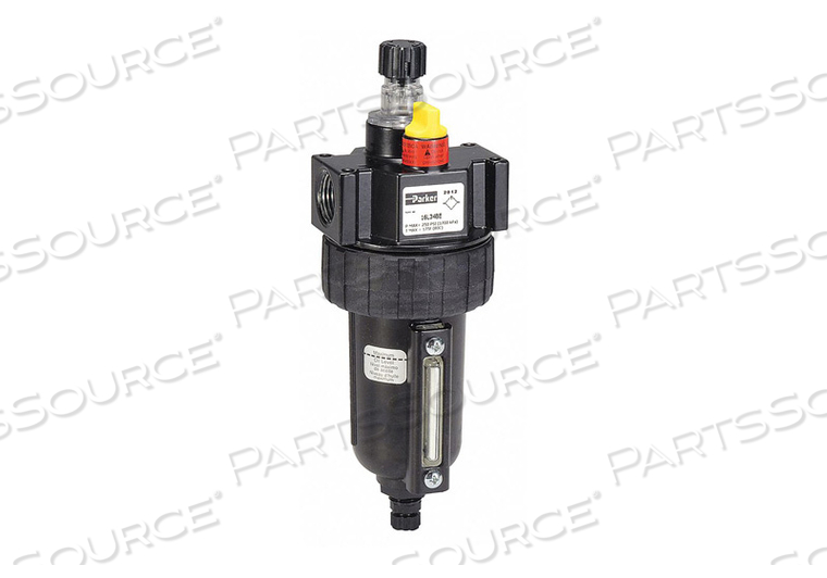 AIR LINE LUBRICATOR 3/8IN 60 CFM 250 PSI by Parker Hannifin Corporation AIR LINE LUBRICATOR 3/8IN 60 CFM 250 PSI by Parker Hannifin Corporation