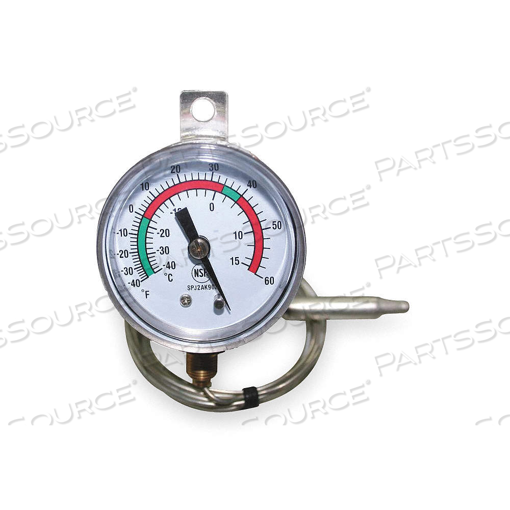 ANALOG PANEL MOUNT THERMOMETER, -40° TO 60°F/-40° TO 15°C, 2 IN DIAL DIA by Approved Vendor ANALOG PANEL MOUNT THERMOMETER, -40° TO 60°F/-40° TO 15°C, 2 IN DIAL DIA by Approved Vendor