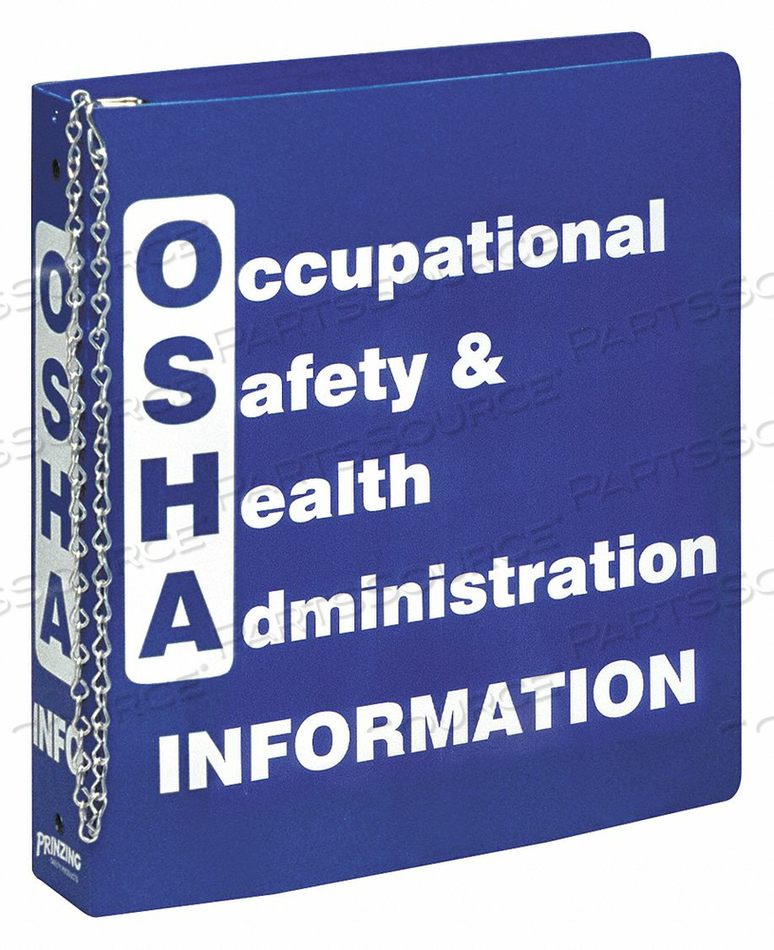 BINDER 1-1/2 IN D POLYETHYLENE by Brady Americas