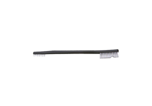 BRUSHES, CLEANING, DOUBLE, TOOTH BRUSH STYLE, 7 IN by Symmetry Surgical