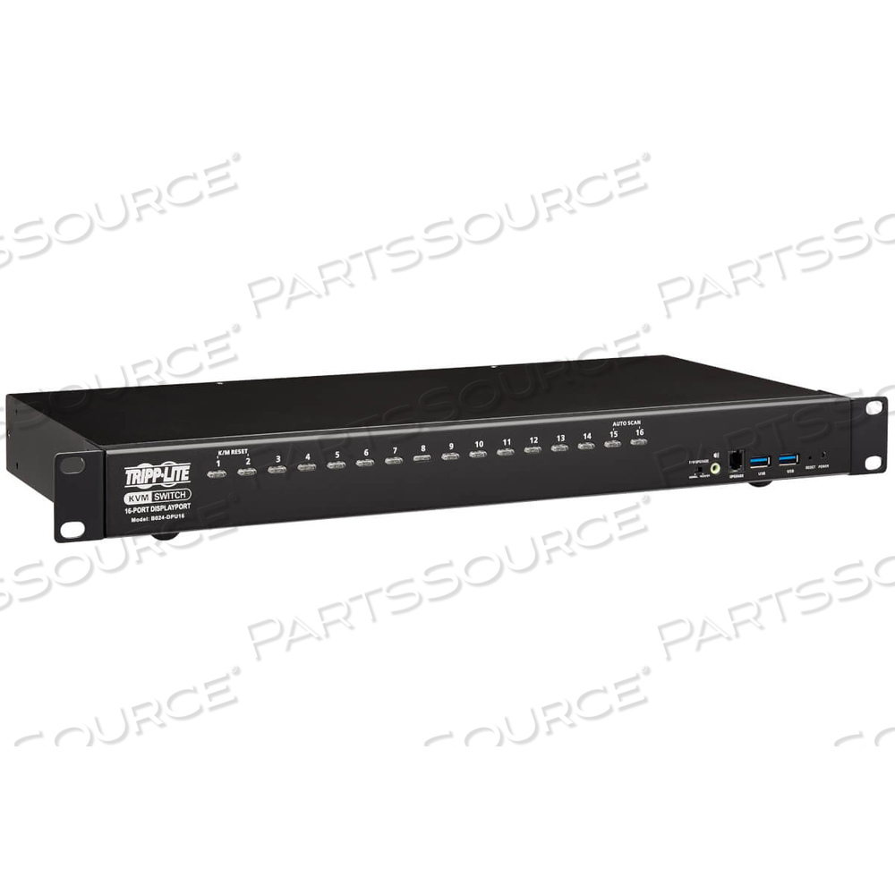 16PT DP KVM SWITCH, 4K60HZ, 1U by Tripp Lite