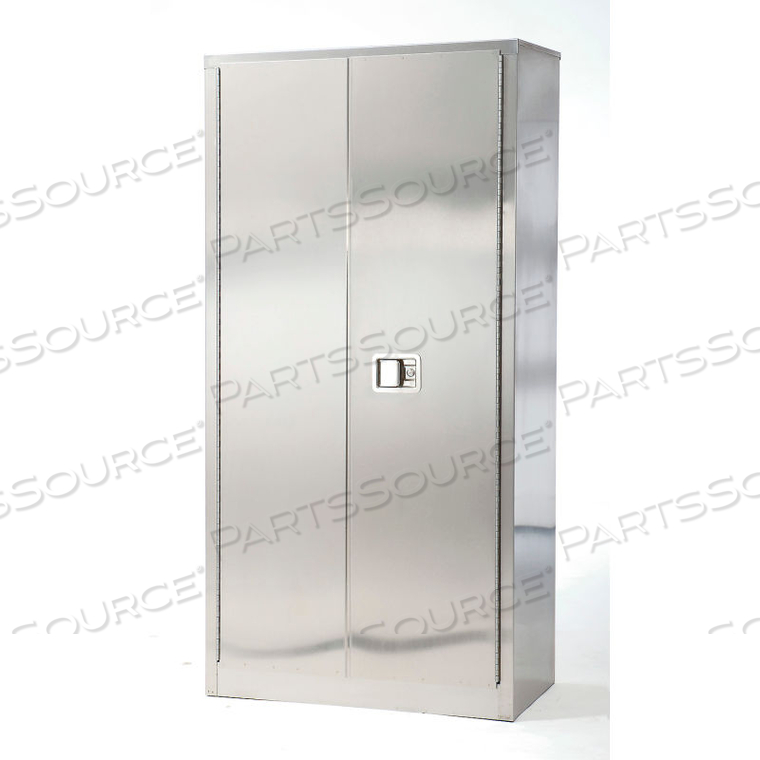 STAINLESS STEEL STORAGE CABINET 48 X 24 X 72 by Securall