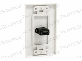SINGLE OUTLET FEMALE HDMI WALL PLATE WHITE by StarTech.com Ltd. SINGLE OUTLET FEMALE HDMI WALL PLATE WHITE by StarTech.com Ltd.