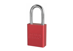 E7786 LOCKOUT PADLOCK KA RED 1-7/8 H PK6 by Master Lock