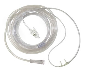 CO2 AND OXYGEN NASAL CANNULA ADULT 2.5 M TUBE by Philips