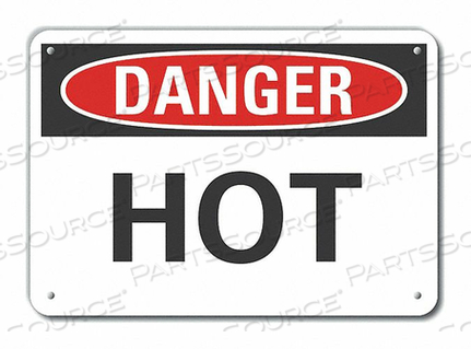 DANGER SIGN 10 W X 7 H 0.040 THICK by Lyle Signs Inc. DANGER SIGN 10 W X 7 H 0.040 THICK by Lyle Signs Inc.